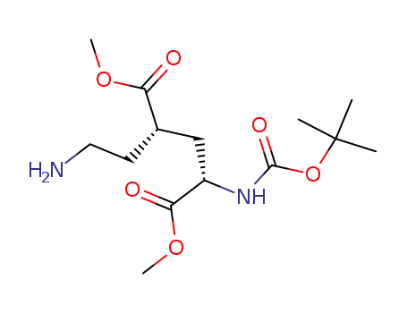 (2S,4S)-2-(2-Amino-ethyl)-4-tert-butoxycarbonylamino-pentanedioic acid dimethyl ester